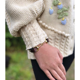 Brass Saddle Horse Bit Bracelet | Estancia x BlueGrass Provisions