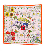 Texas Wildflower Silk Shawl